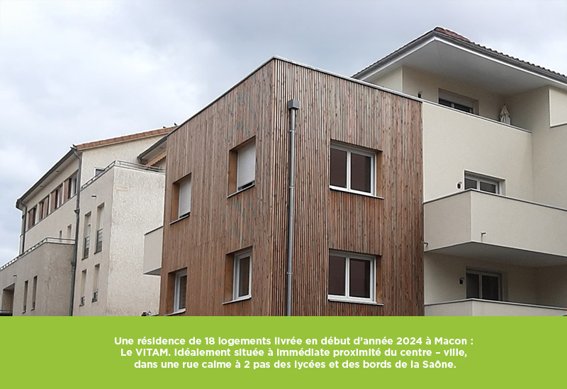 Le VITAM - Réalisation Procivis Bourgogne Sud Allier